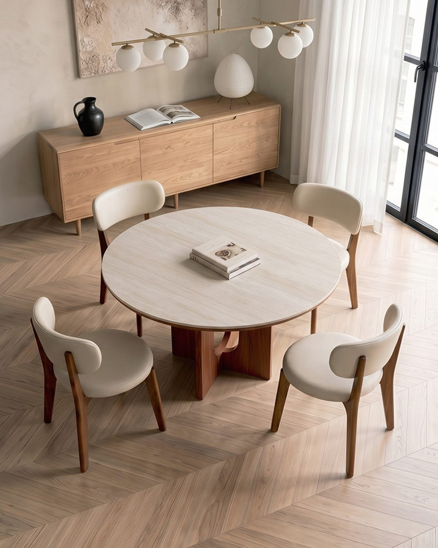 Toure Round Dining Table, Sintered Stone 产品图 9