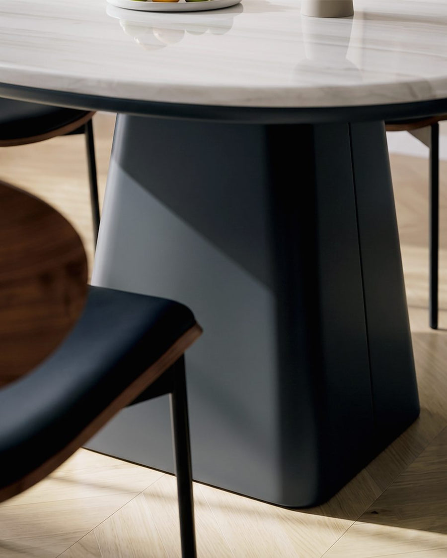 Prabal Square Dining Table, Marble 产品图 15
