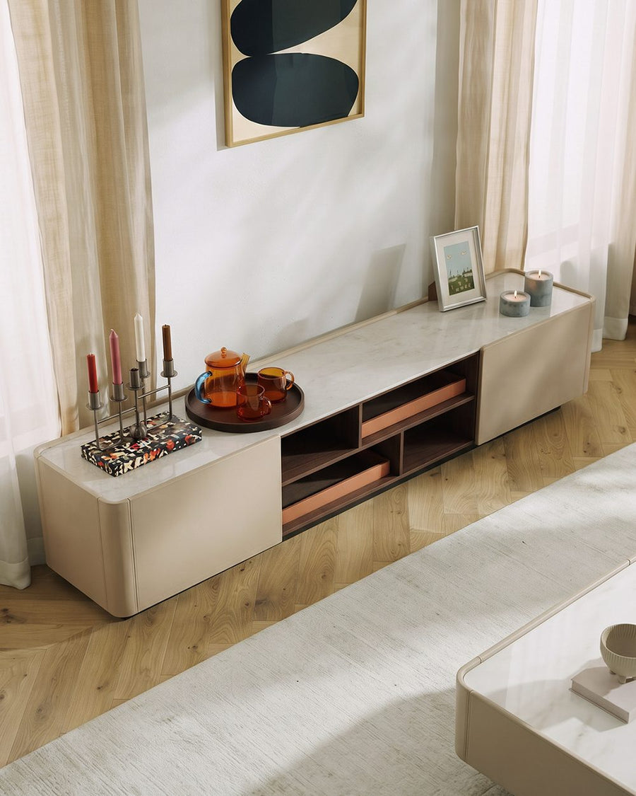 Remi Nesting Coffee table, With TV Stand Set 产品图 11