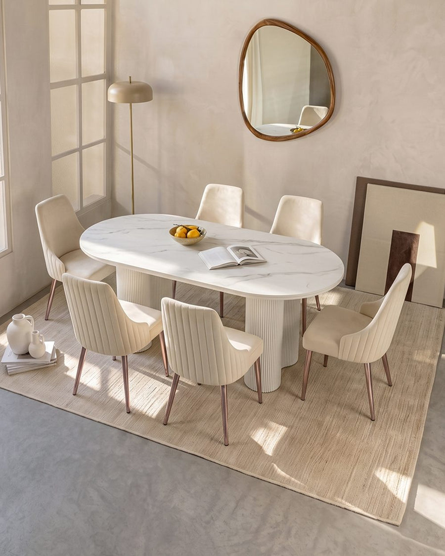 Peru Dining Table, Oval 产品图 12