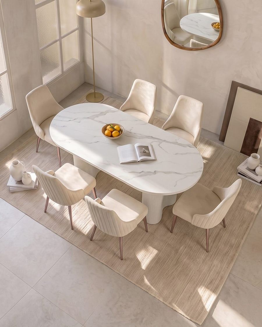Peru Dining Table, Oval 产品图 13