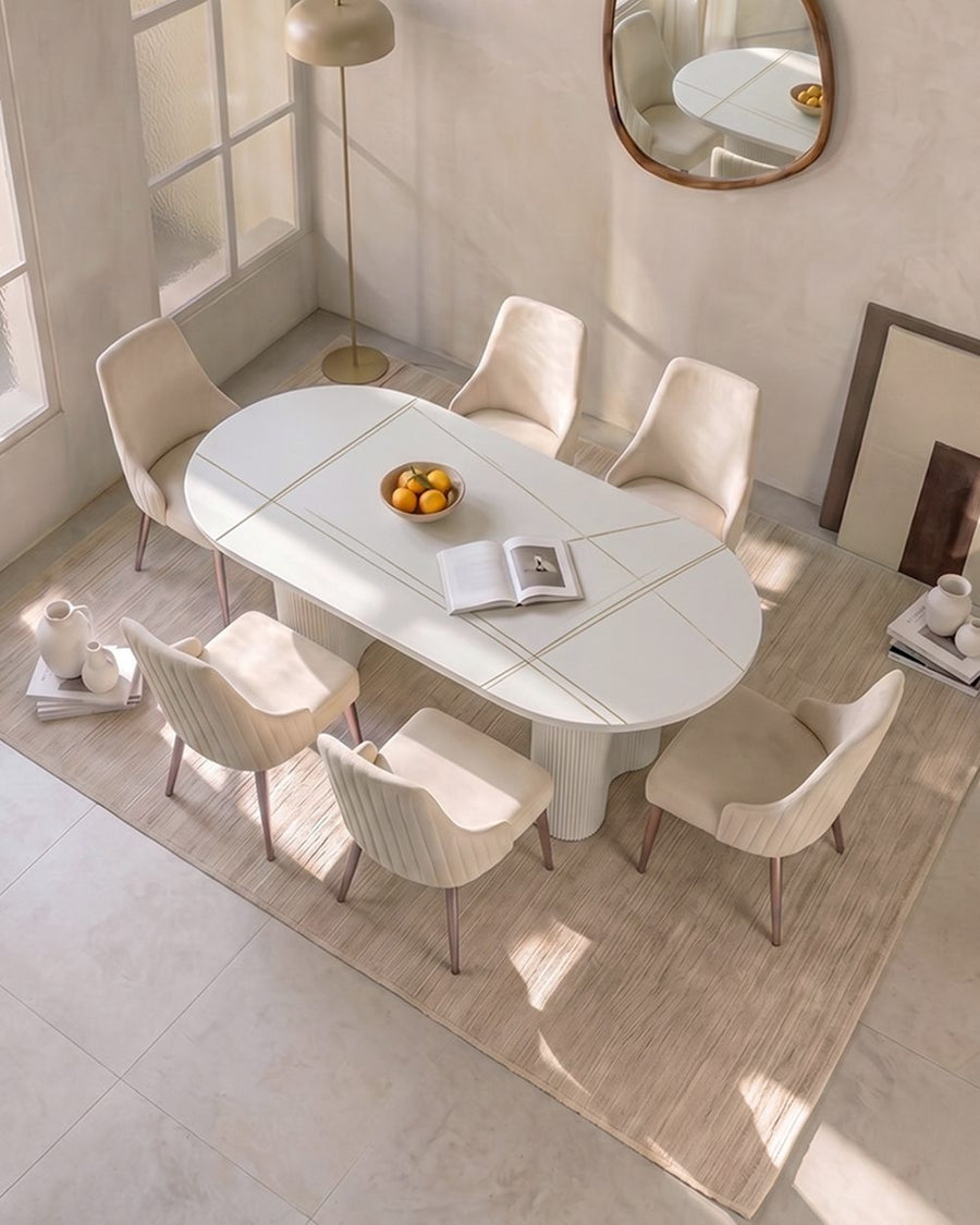 Peru Dining Table, Oval 产品图 14