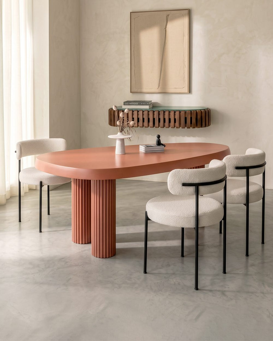 Tammy Dining Table, Brown 产品图 14