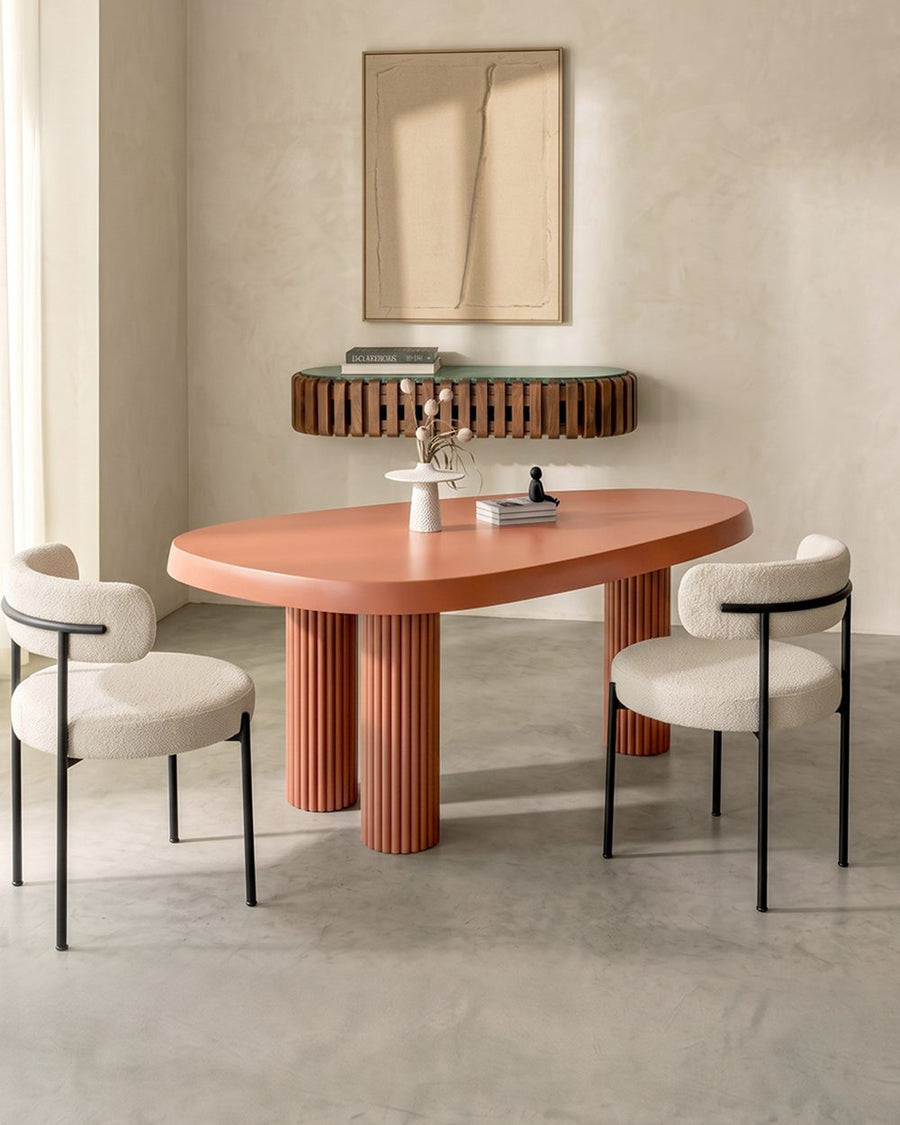 Tammy Dining Table, Brown 产品图 15
