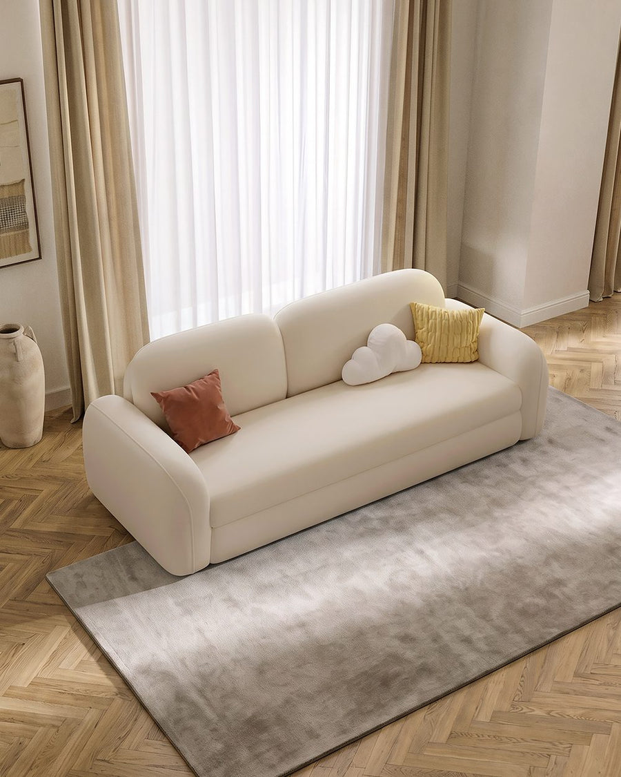 Soft Cloud Two Seater Sofa Bed, Velvet 产品图 15