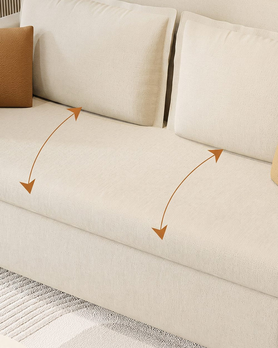 Colbert Two Seater Sofa Bed, Linen 产品图 18