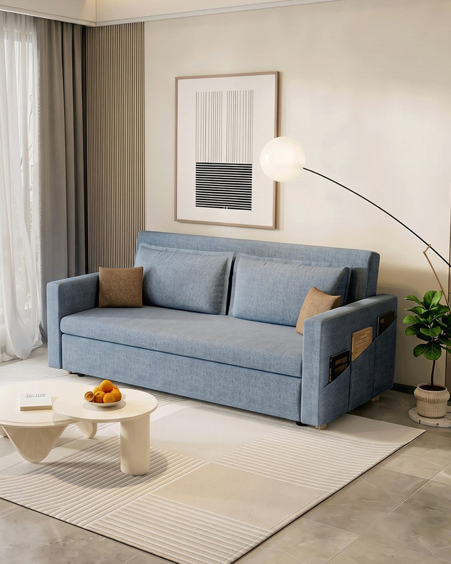 Colbert Two Seater Sofa Bed, Linen 产品图 16