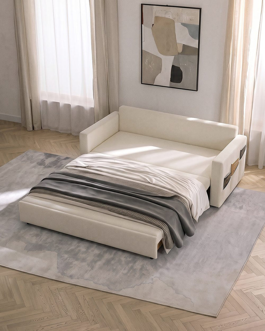 Colbert Two Seater Sofa Bed, Linen 产品图 12