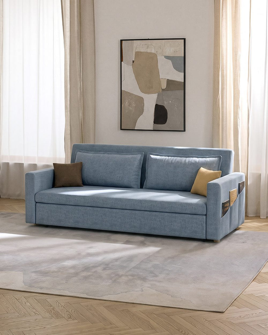 Colbert Two Seater Sofa Bed, Linen 产品图 17