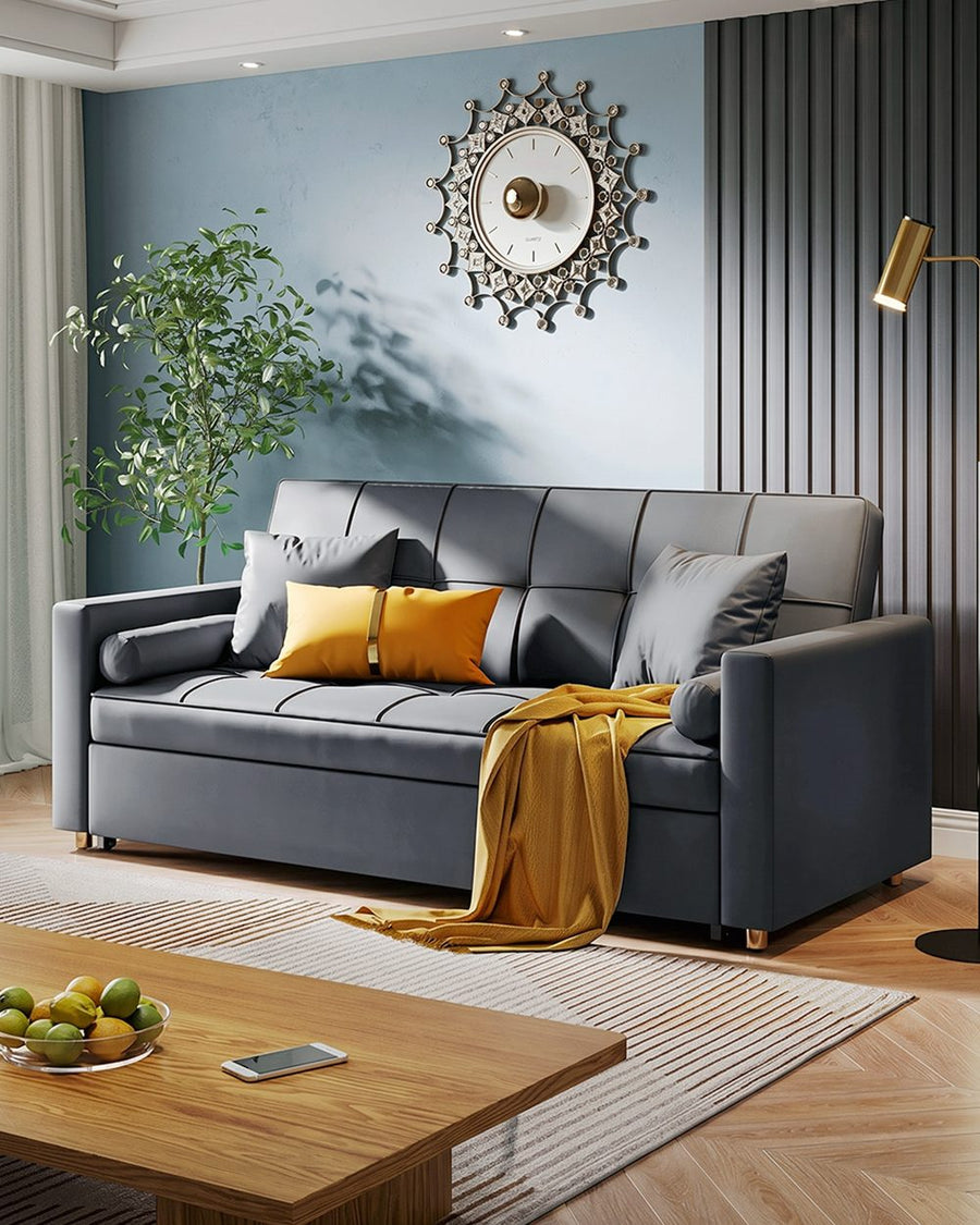 BH155 Three Seater Sofa Bed, Leathaire 产品图 16