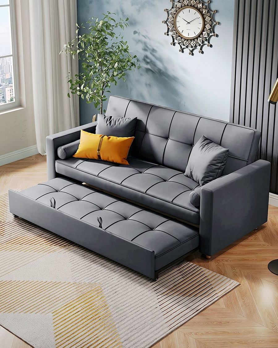 BH155 Three Seater Sofa Bed, Leathaire 产品图 17