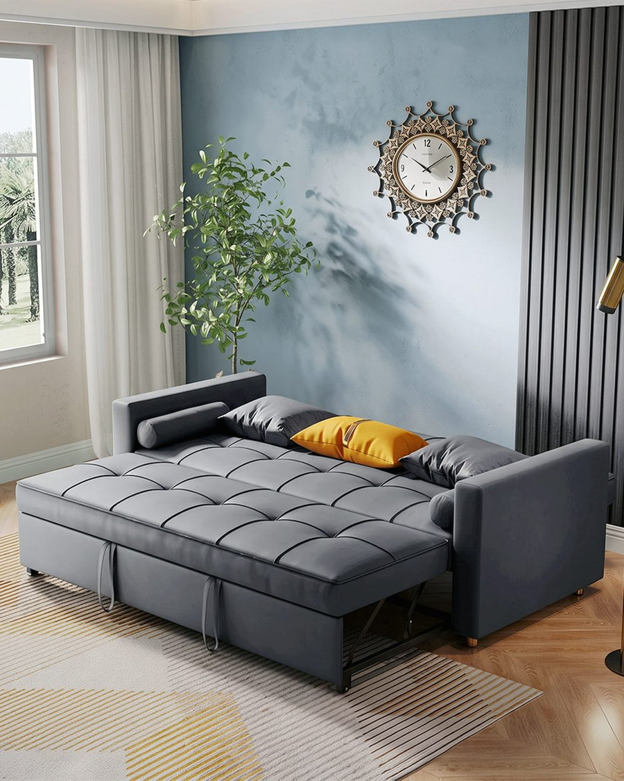 BH155 Three Seater Sofa Bed, Leathaire 产品图 18