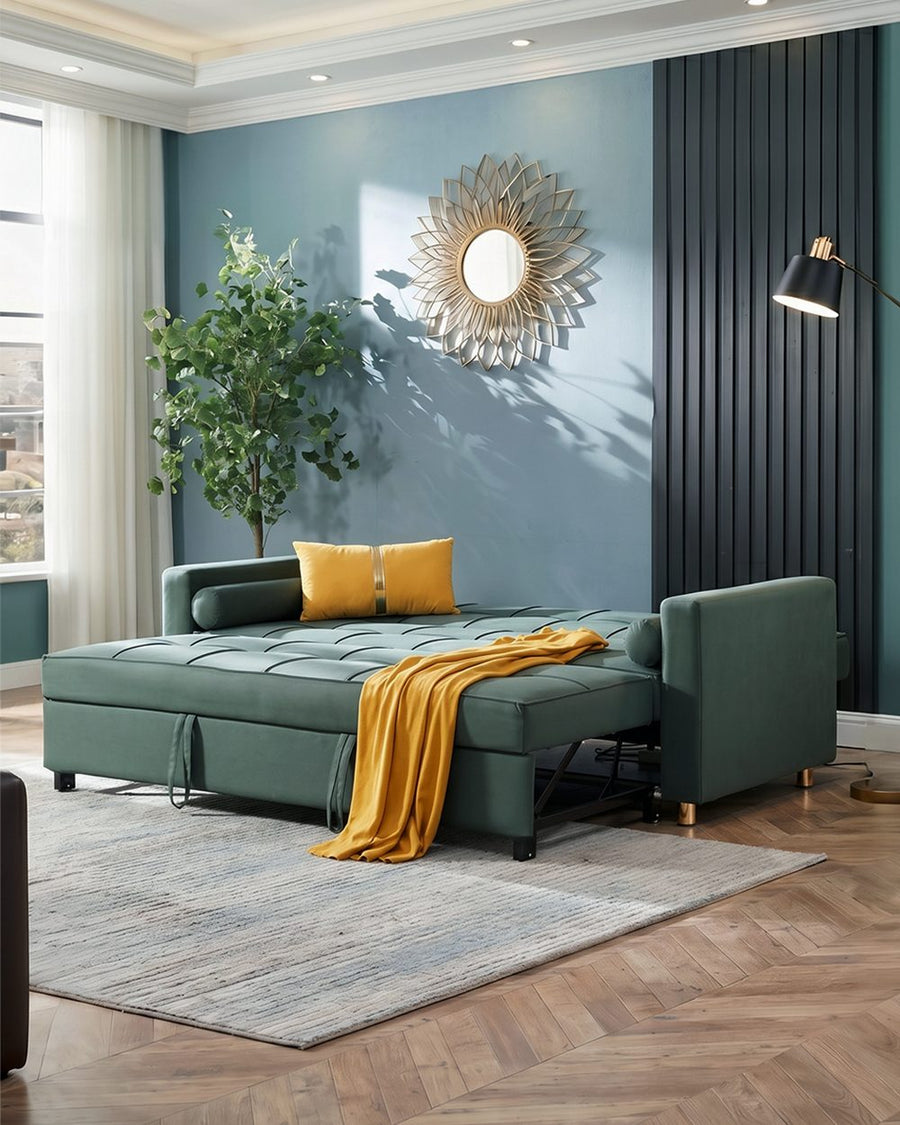BH155 Three Seater Sofa Bed, Leathaire 产品图 11