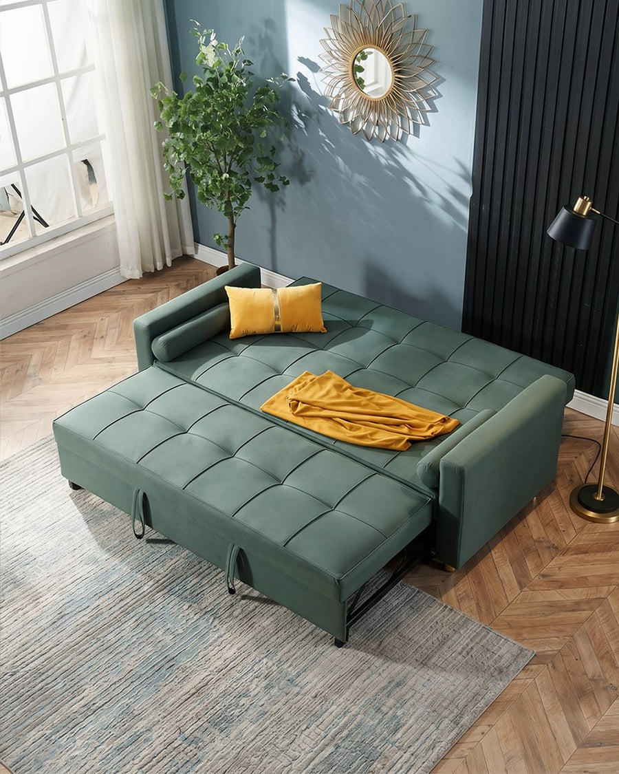 BH155 Three Seater Sofa Bed, Leathaire 产品图 12