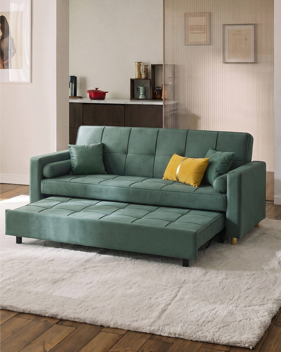 BH155 Three Seater Sofa Bed, Leathaire 产品图 17
