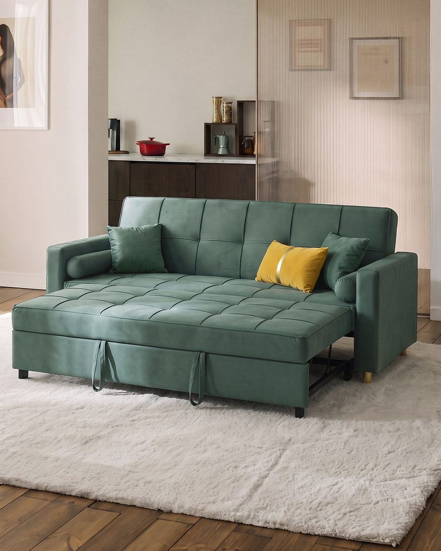 BH155 Three Seater Sofa Bed, Leathaire 产品图 18