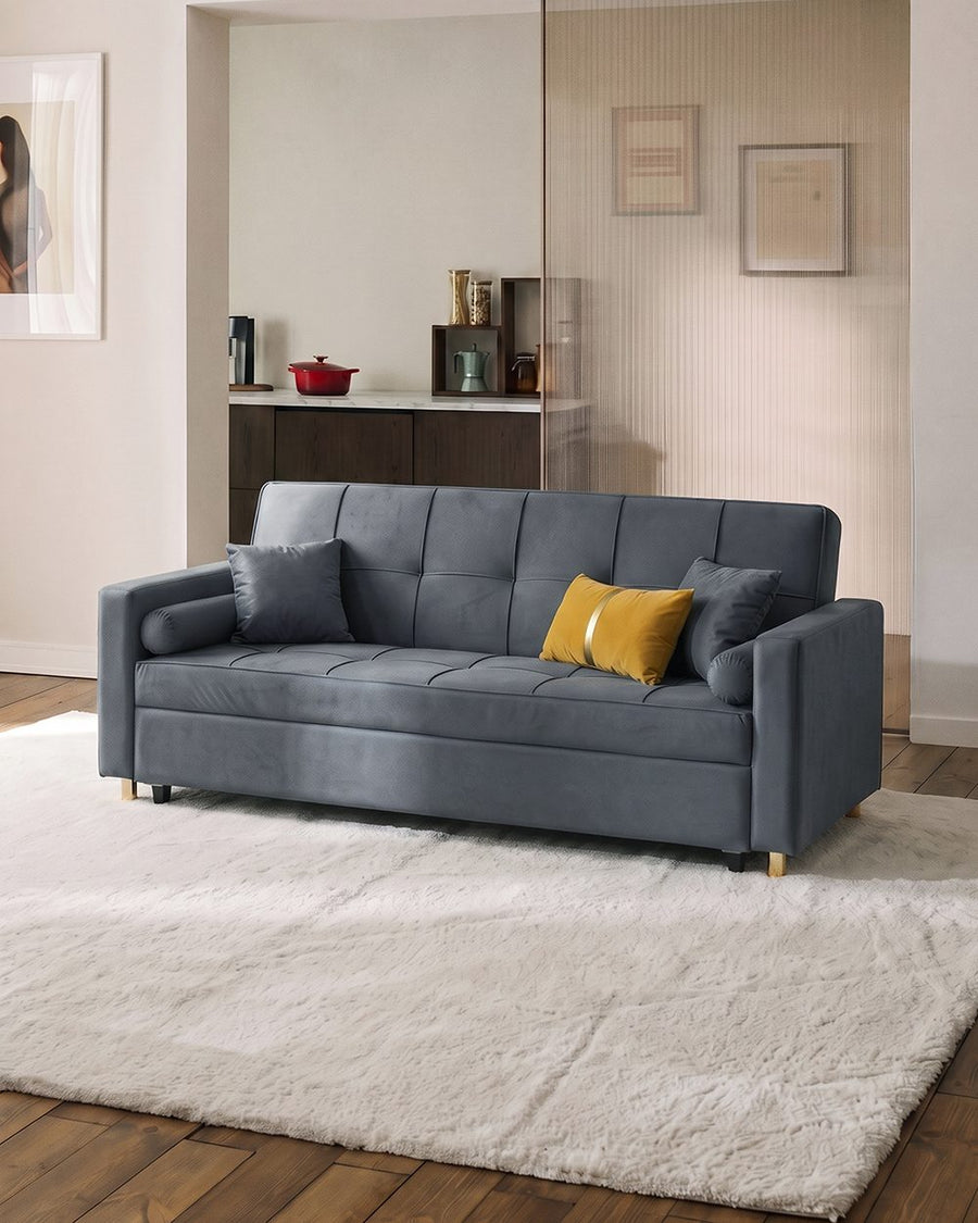 BH155 Three Seater Sofa Bed, Leathaire 产品图 21