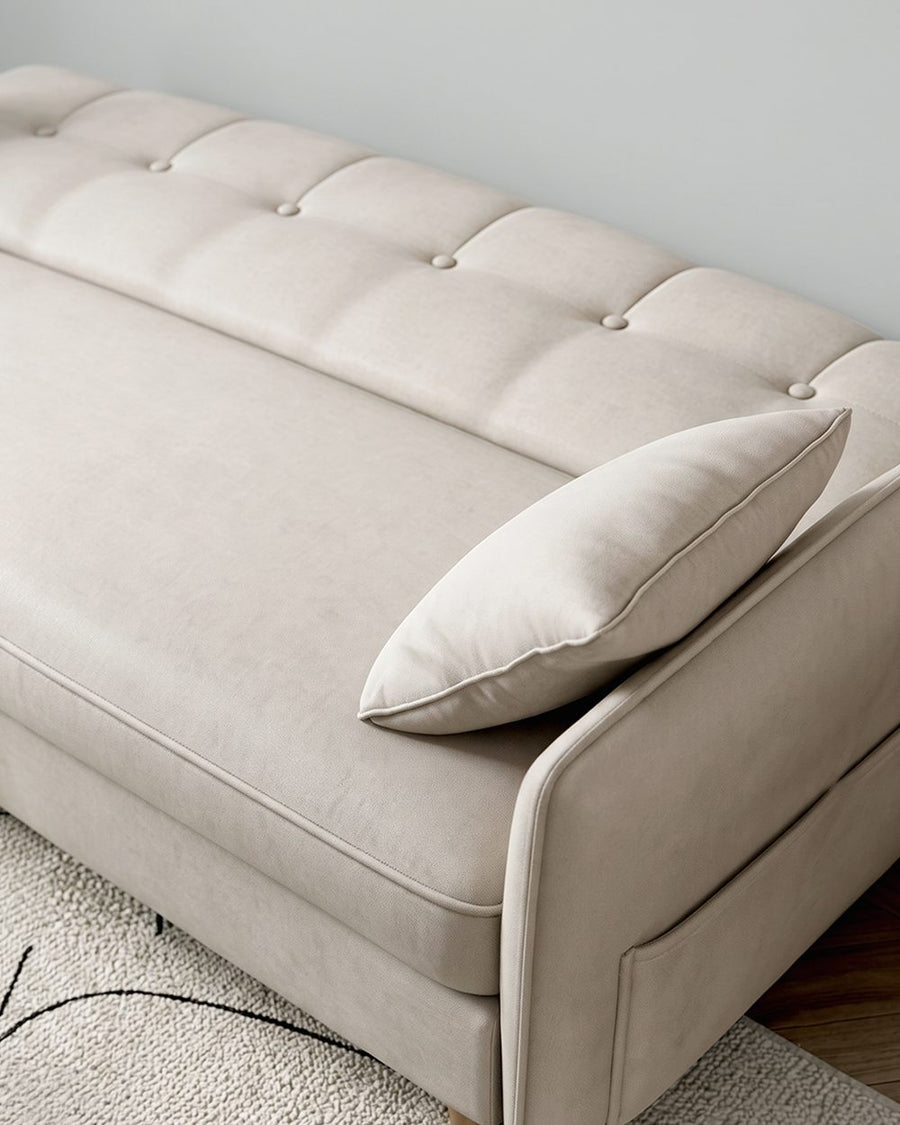 Elijah Four Seater Sofa Bed, Leathaire 产品图 17