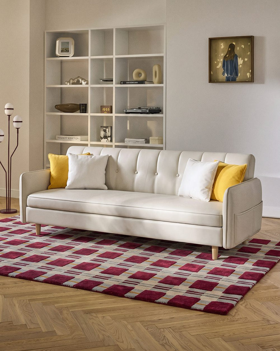 Elijah Four Seater Sofa Bed, Leathaire 产品图 11