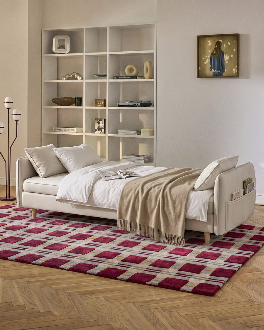 Elijah Four Seater Sofa Bed, Leathaire 产品图 14