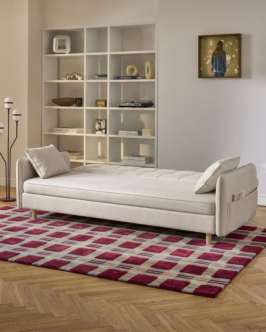 Elijah Four Seater Sofa Bed, Leathaire 产品图 13