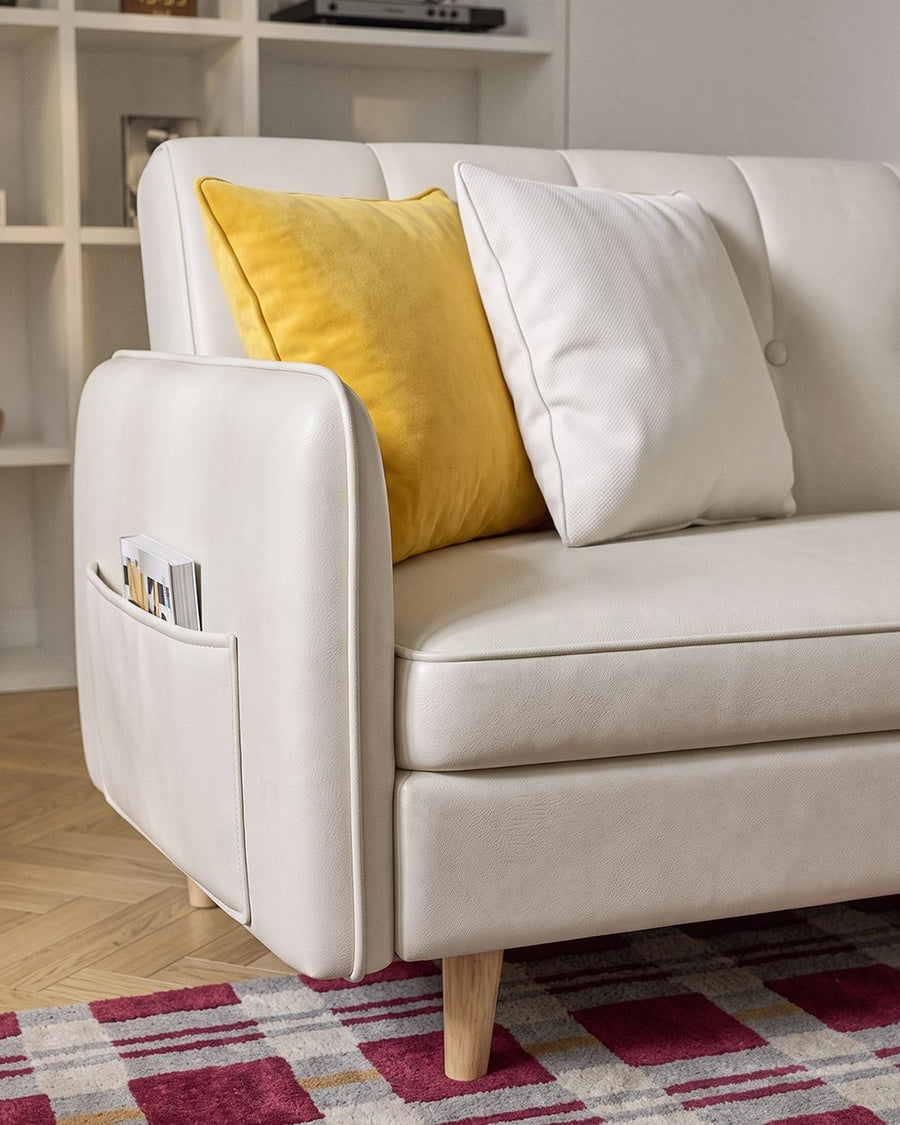 Elijah Four Seater Sofa Bed, Leathaire 产品图 17