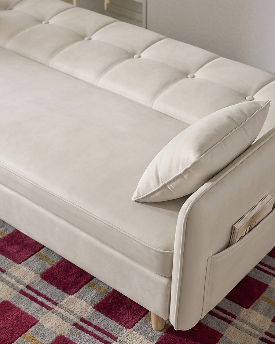 Elijah Four Seater Sofa Bed, Leathaire 产品图 18