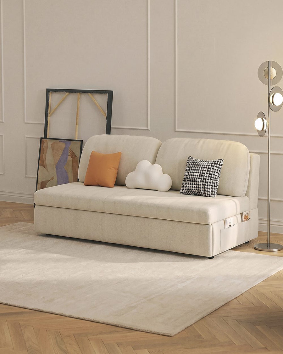 Emmanuel Two Seater Sofa Bed, Velvet 产品图 12