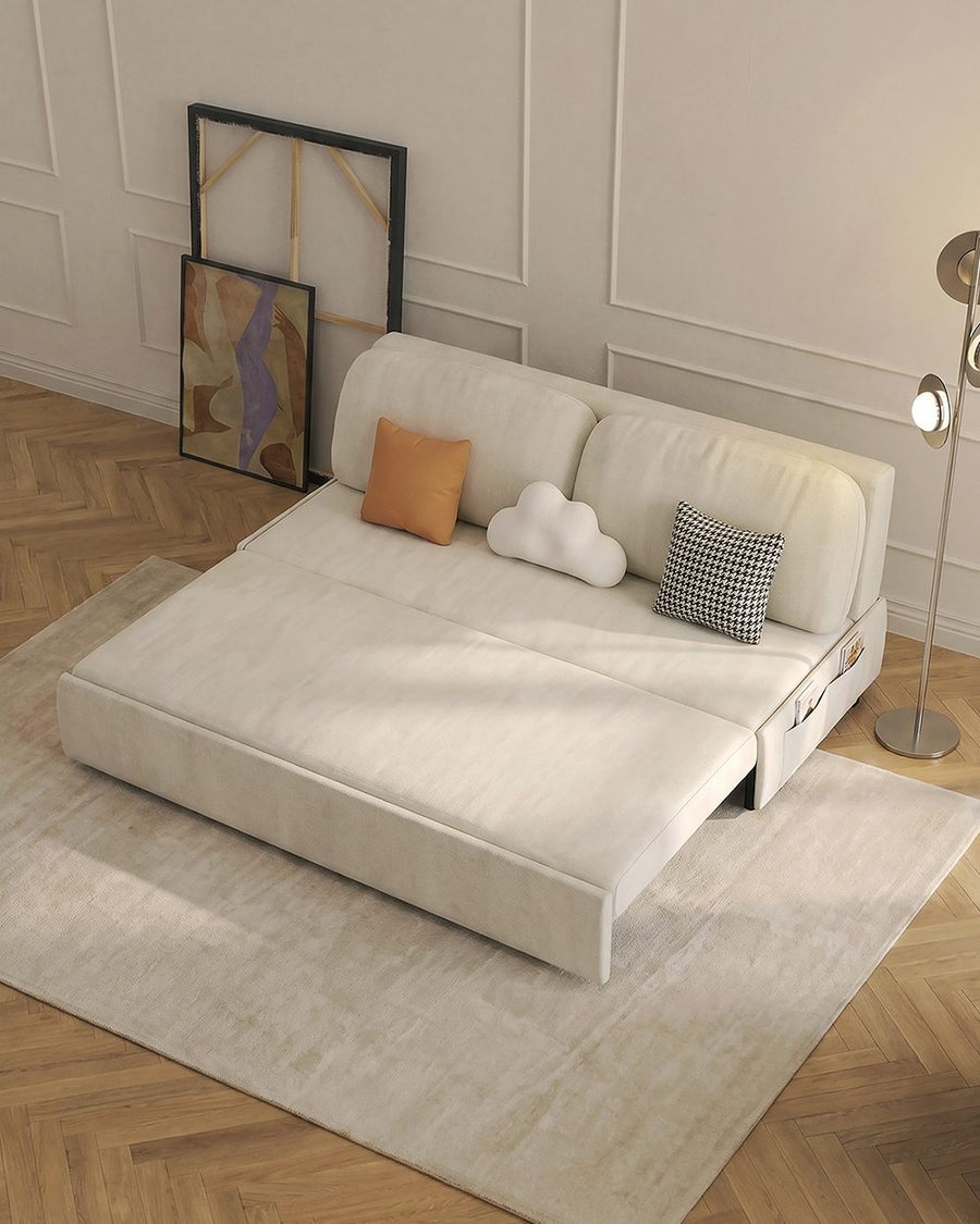 Emmanuel Two Seater Sofa Bed, Velvet 产品图 14