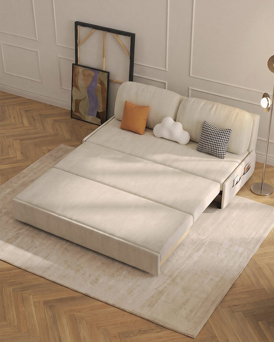 Emmanuel Two Seater Sofa Bed, Velvet 产品图 16
