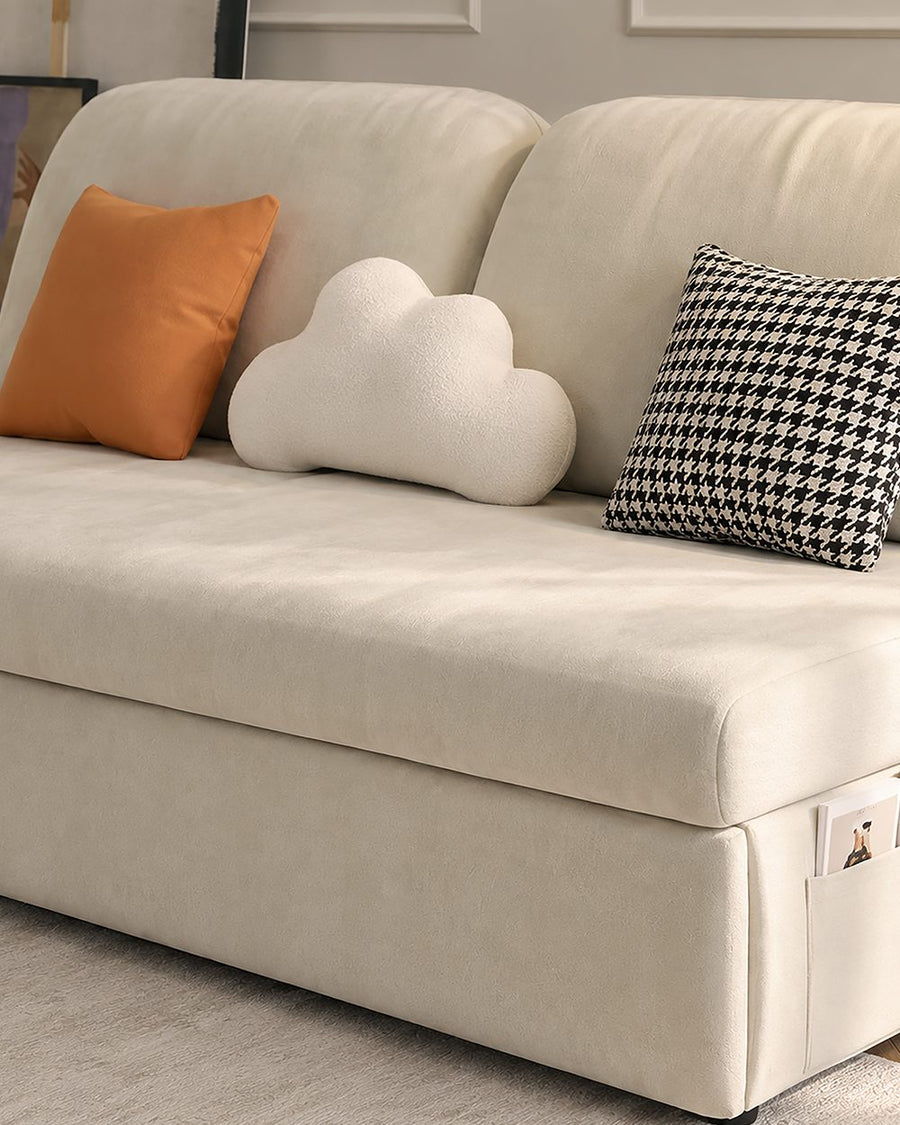 Emmanuel Two Seater Sofa Bed, Velvet 产品图 18