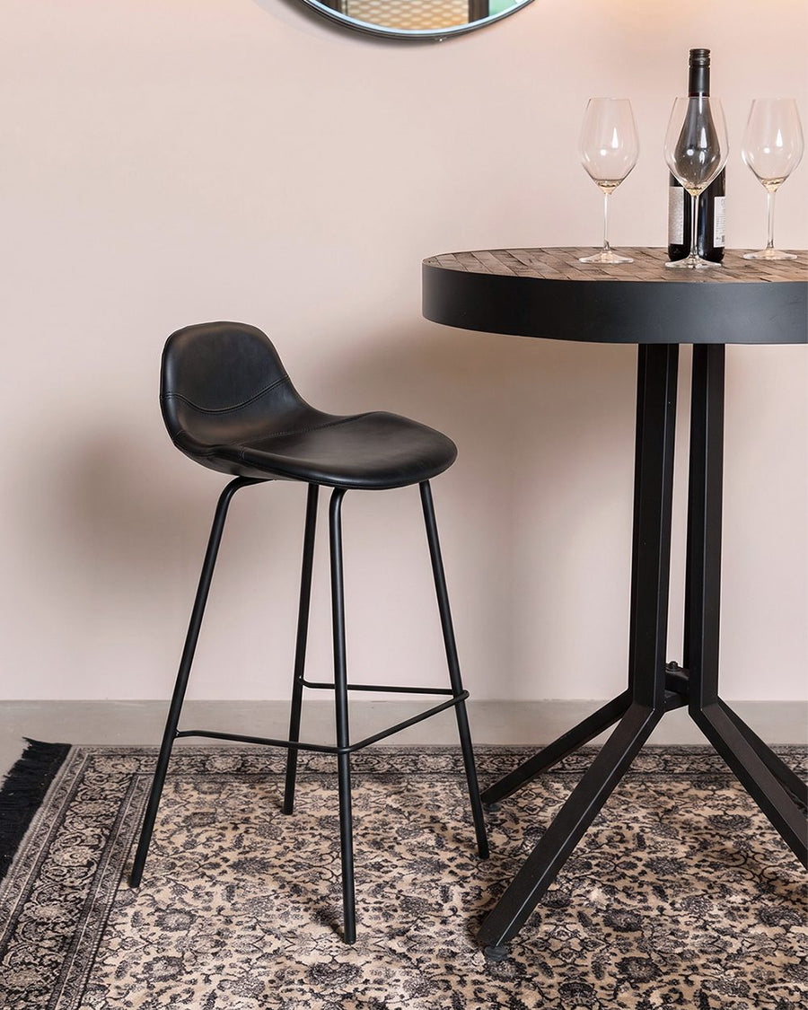Upton Nordic Bar Stool, Leather 产品图 17