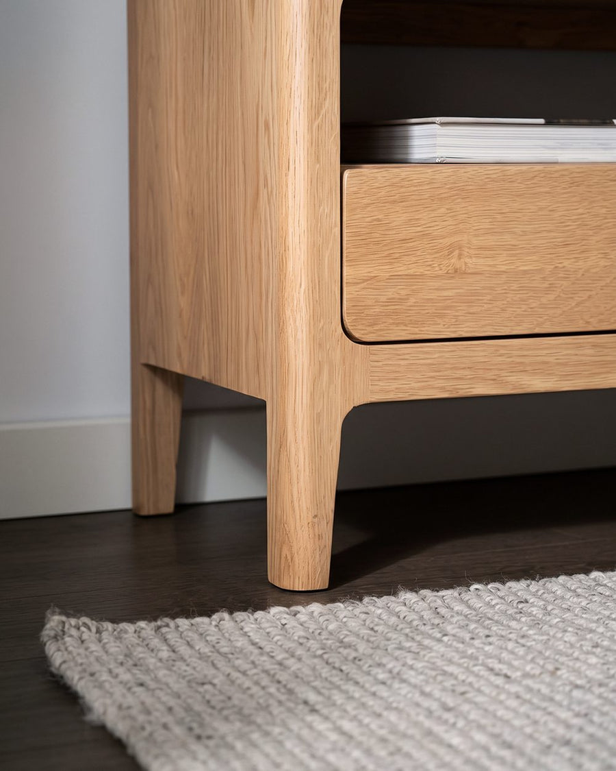 Corona TV Stand, Oak 产品图 16