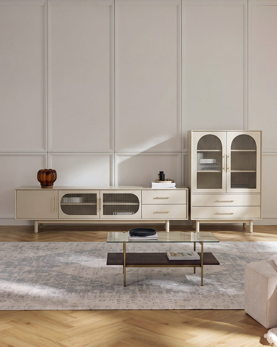 Isabella TV Stand, Glass Door 产品图 9