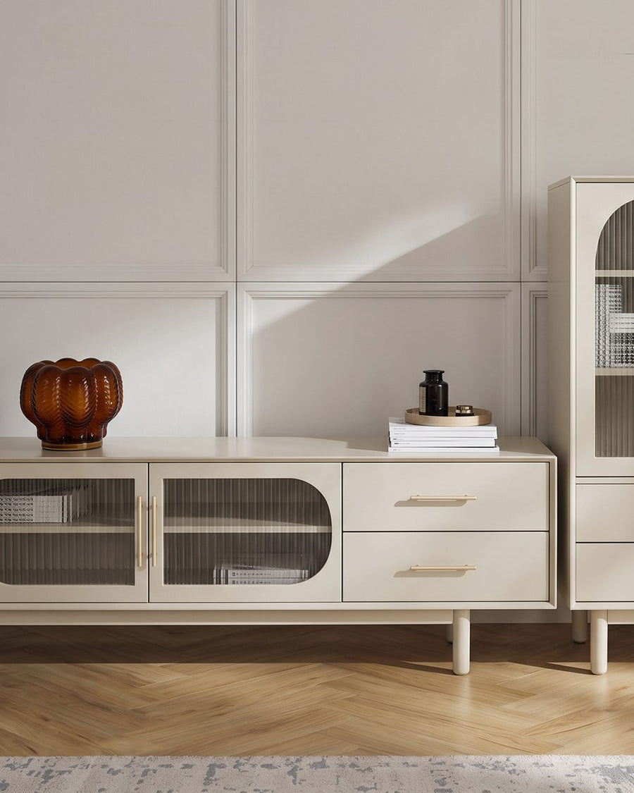 Isabella TV Stand, Glass Door 产品图 13