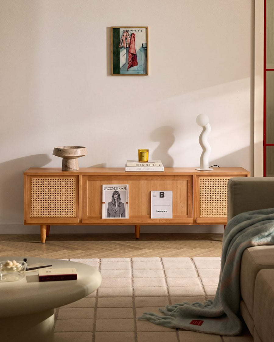 Gwendolyn Rattan TV Stand 产品图 11