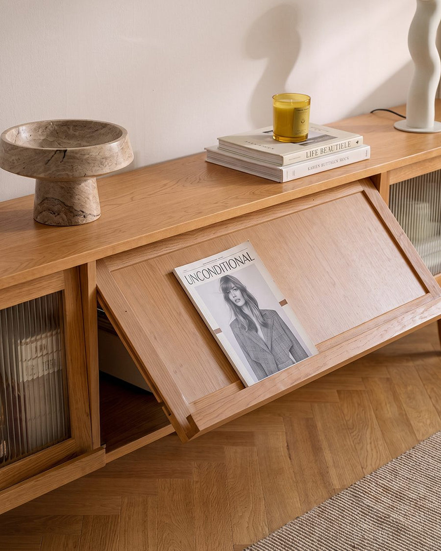 Gwendolyn Rattan TV Stand 产品图 15