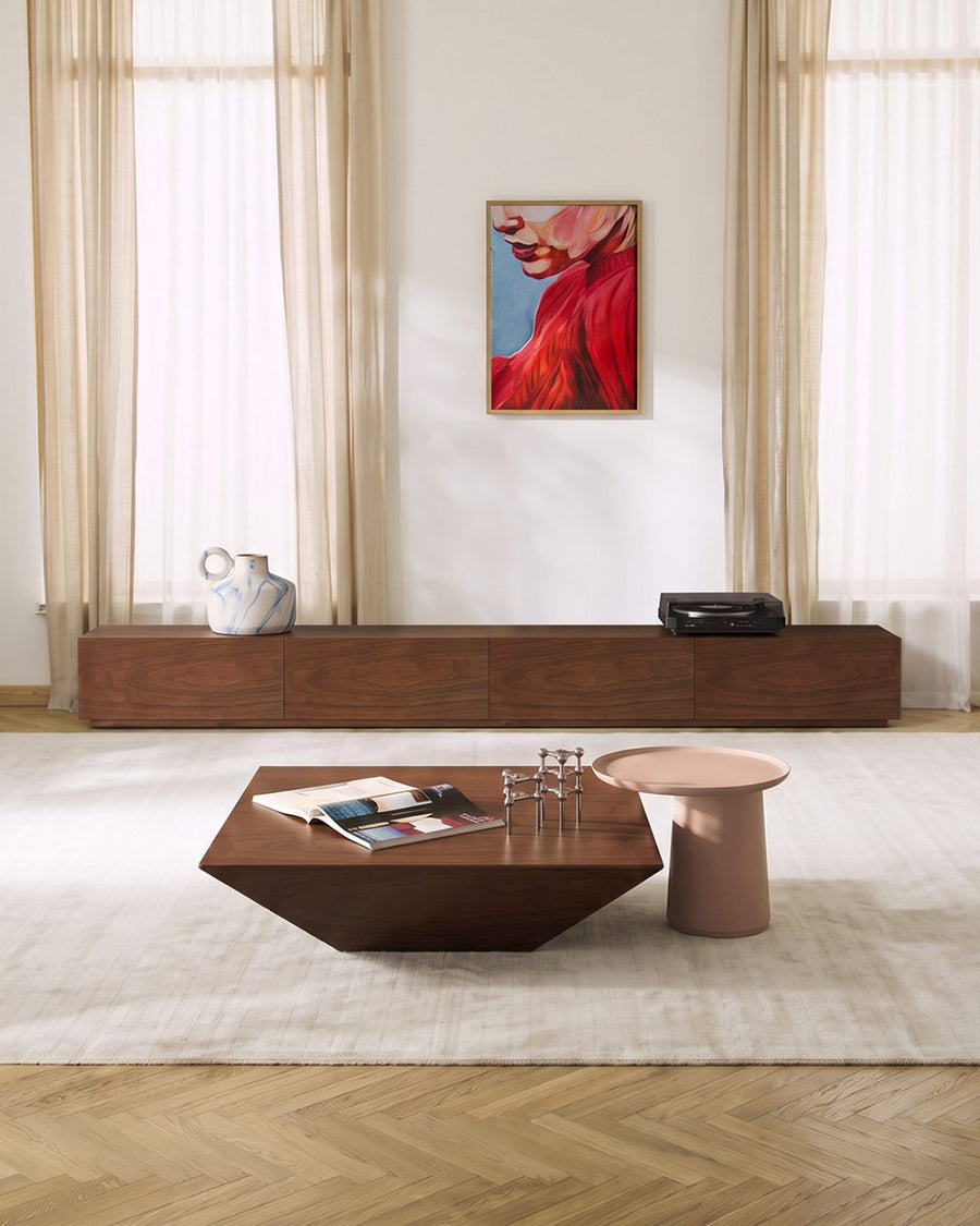 Lavone TV Stand, Walnut 产品图 9