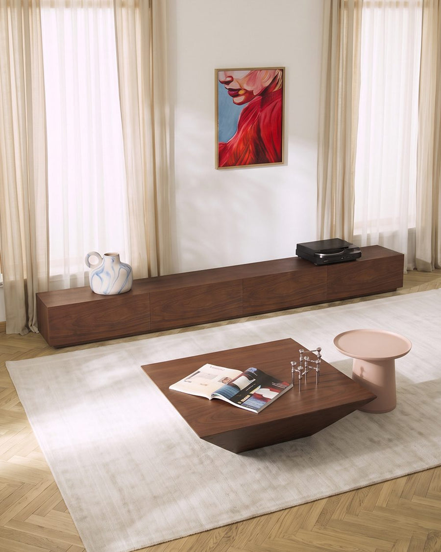 Lavone TV Stand, Walnut 产品图 10
