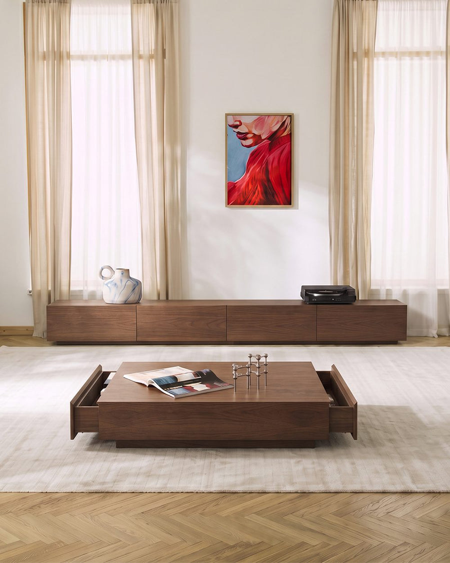 Lavone TV Stand, Walnut 产品图 16