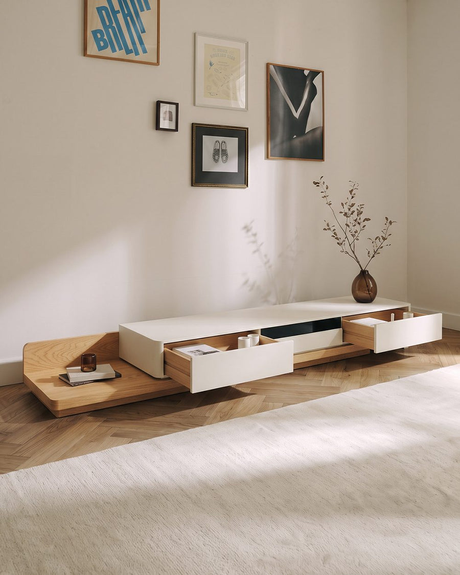 Kizzy TV Stand, Oak 产品图 11