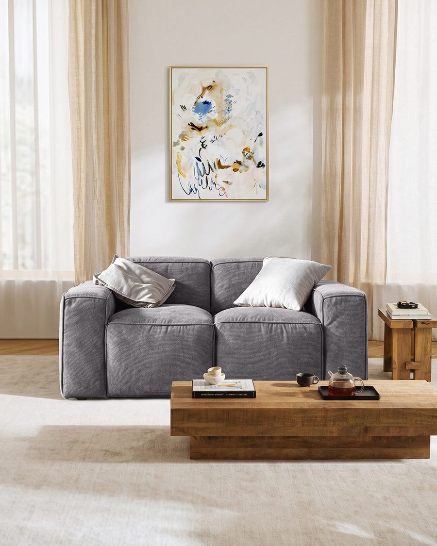 Zavia Two Seater, Three Seater Sofa, Linen 产品图 16