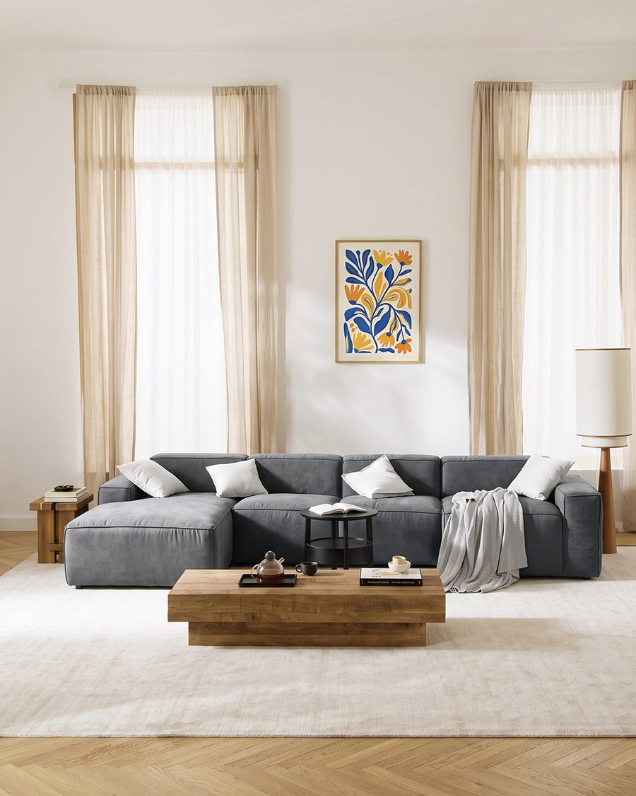 Zavia Two Seater, Three Seater Sofa, Linen 产品图 22