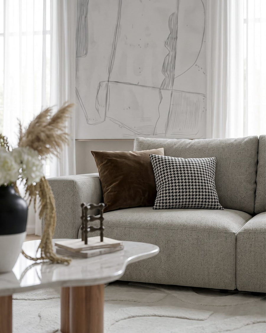 Horatio Three Seater Sofa, Linen 产品图 13