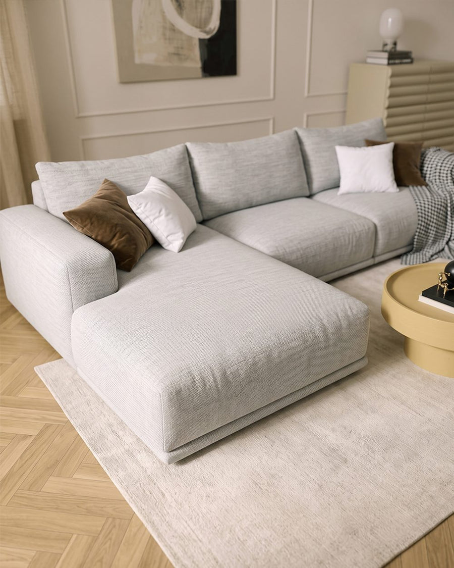 Koch Three Seater Corner, Four Seater Corner Sofa, Linen 产品图 18