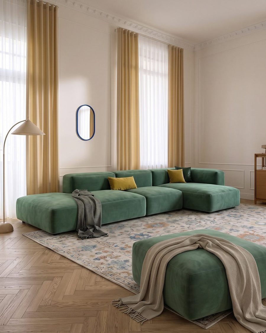 Harriet Three Seater, Four Seater Sofa, Velvet 产品图 16