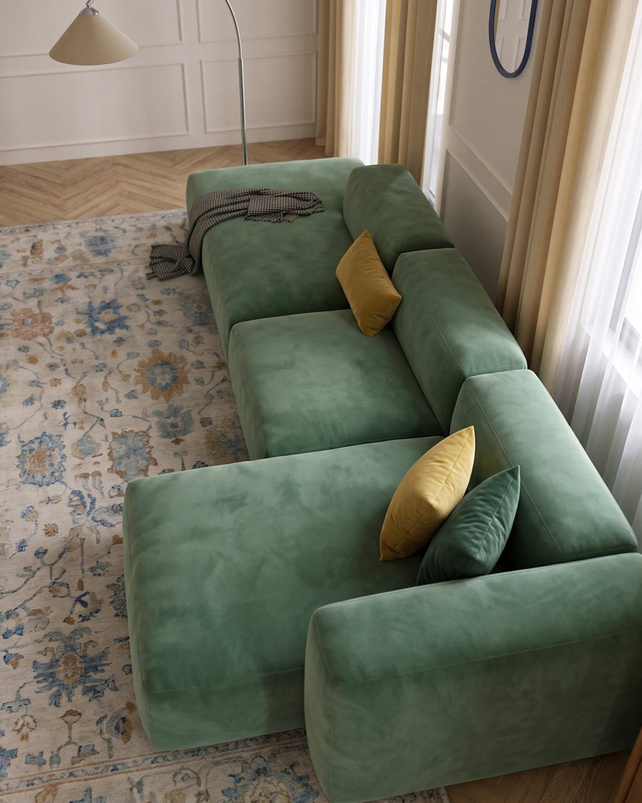 Harriet Three Seater, Four Seater Sofa, Velvet 产品图 22