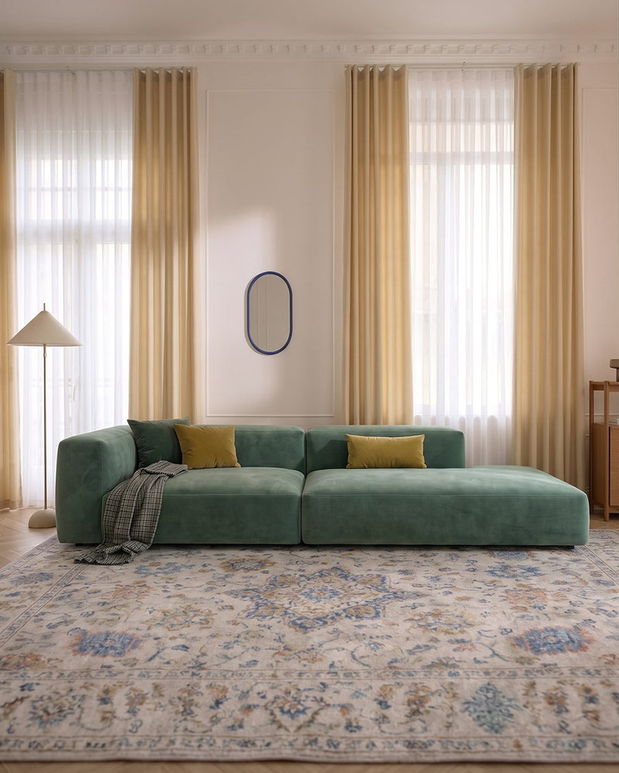 Harriet Three Seater Corner, Four Seater Corner Sofa, Velvet 产品图 13