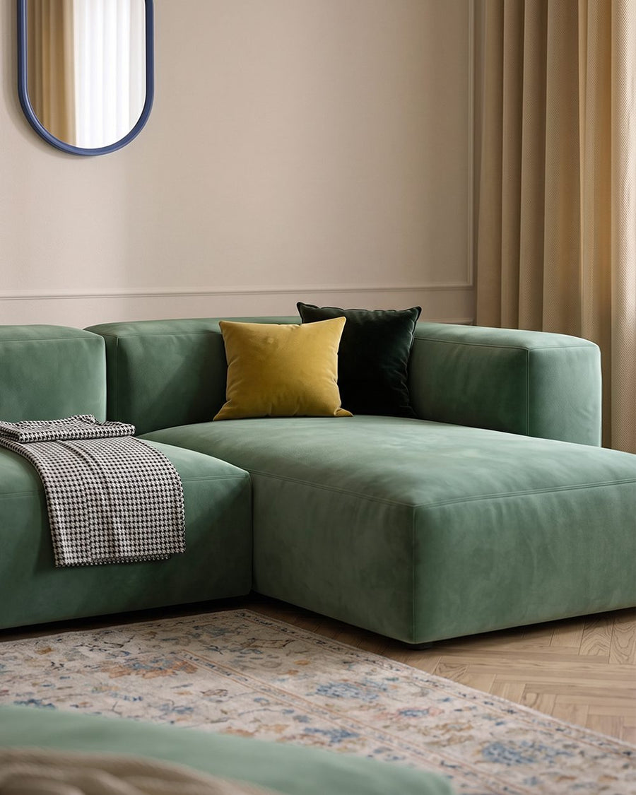 Harriet Three Seater Corner, Four Seater Corner Sofa, Velvet 产品图 20