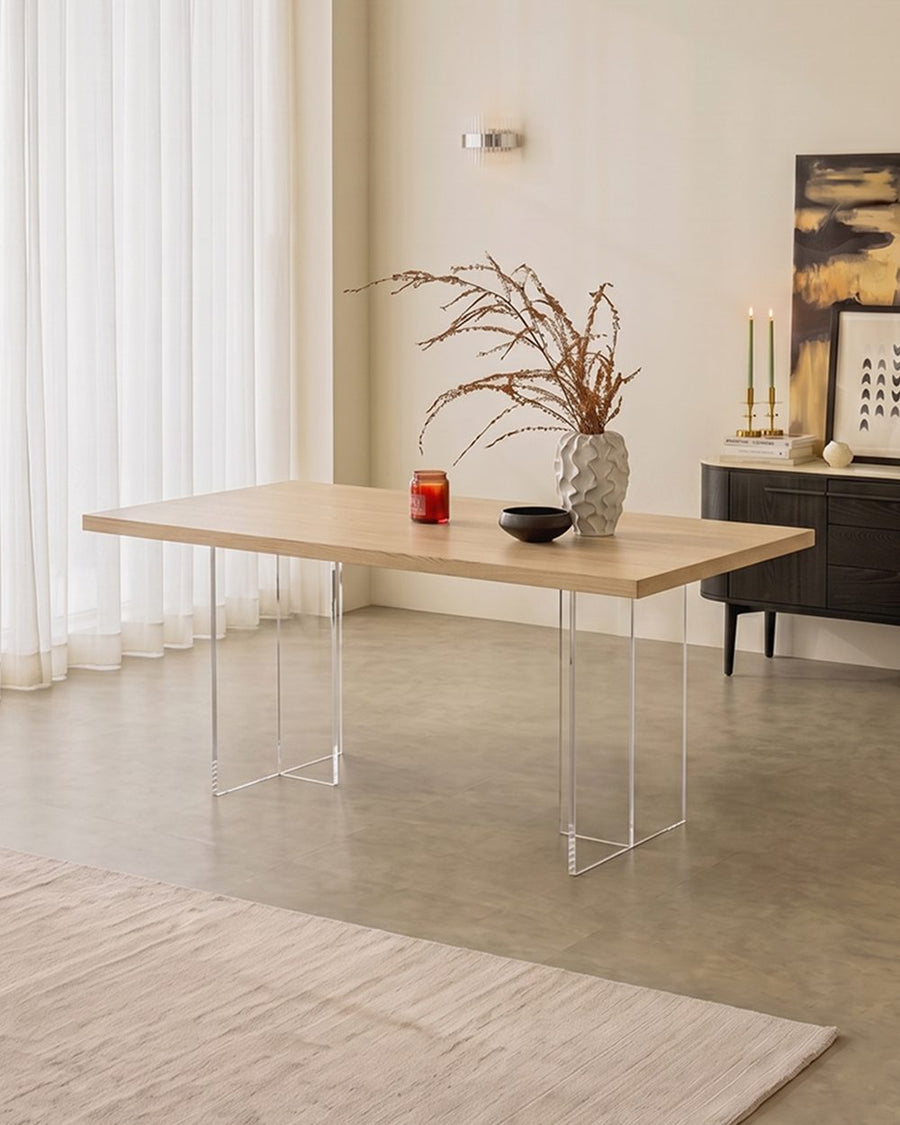 Kamaria Dining Table, Solid Wood 产品图 10